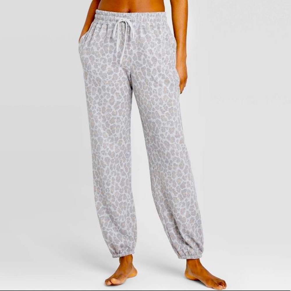 Target Jogger Cheetah Print Sweatpants